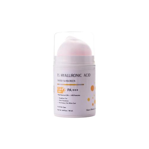 Picture of Rhyn Derma Hyaluronic Acid Tinted Sunscreen SPF 50+ PA+++ 50ml