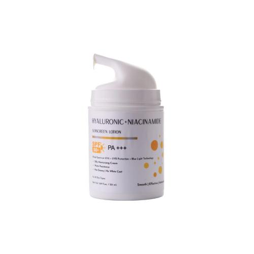 Picture of Rhyn Derma Hyaluronic + Niacinamide Sunscreen Lotion SPF 50+ PA+++ 50ml