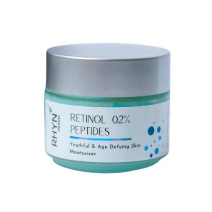 Picture of Rhyn Derma Retinol 0.2% + Peptides Youthful and Age Defying Skin Moisturizer 100ml
