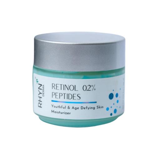 Picture of Rhyn Derma Retinol 0.2% + Peptides Youthful and Age Defying Skin Moisturizer 100ml