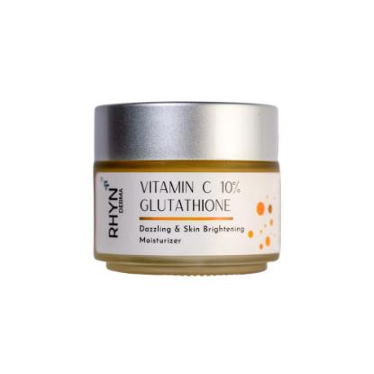 Picture of Rhyn Derma Vitamin C 10% Glutathoine Dazzling and Skin Brightening Moisturizer 100ml