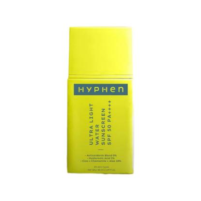Picture of Hyphen Ultra Light Water Sunscreen SPF50 PA++++ for UVA, UVB Protection 50ml