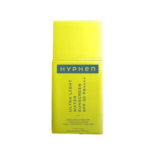 Picture of Hyphen Ultra Light Water Sunscreen SPF50 PA++++ for UVA, UVB Protection 50ml