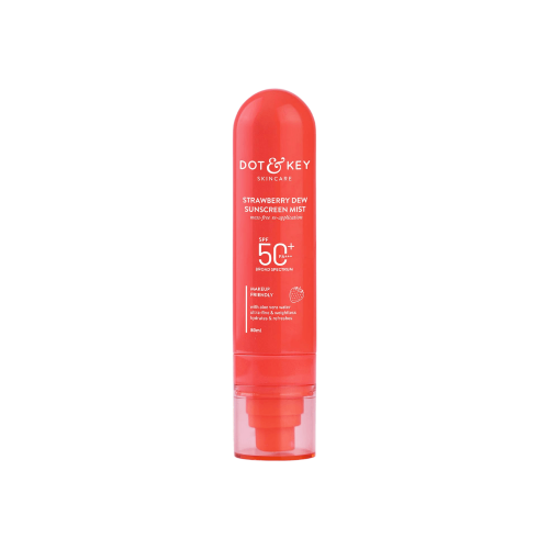 Picture of Dot & Key Strawberry Sunscreen Face Mist In-Vivo Tested SPF 50+ PA+++ 80ml