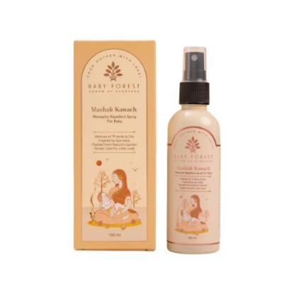 Picture of Baby Forest Mashak Kawach Baby Mosquito Repellent Spray 100ml