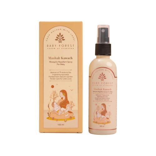 Picture of Baby Forest Mashak Kawach Baby Mosquito Repellent Spray 100ml