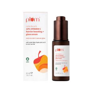 Picture of Plum Calendula & 10% Vitamin C Barrier Boosting + Glow Serum 30ml 