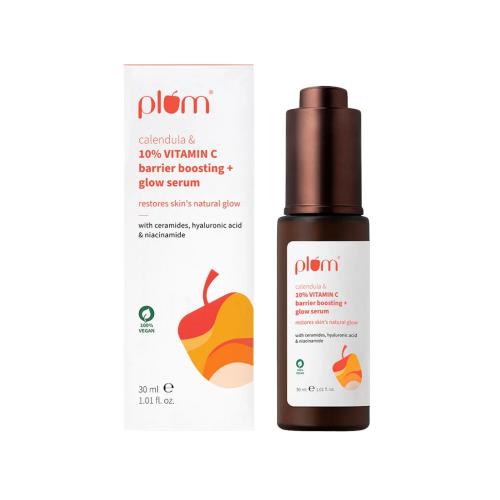 Picture of Plum Calendula & 10% Vitamin C Barrier Boosting + Glow Serum 30ml 