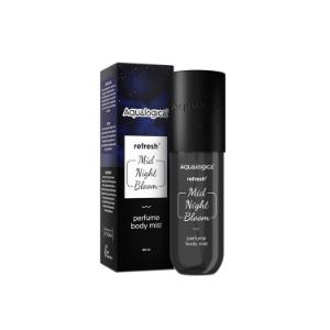 Picture of Aqualogica Refresh+ Mid Night Bloom Perfume Body Mist with Zemea & Hyaluronic Acid 150ml