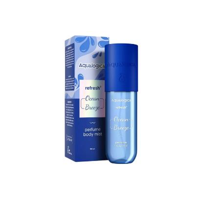 Picture of Aqualogica Refresh+ Perfume Body Mist Ocean Breeze with Zemea & Hyaluronic Acid 150ml