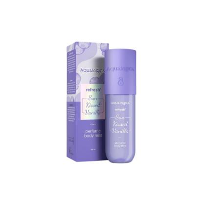 Picture of Aqualogica Refresh+ Sun Kissed Vanilla Perfume Body Mist with Zemea & Hyaluronic Acid 150ml