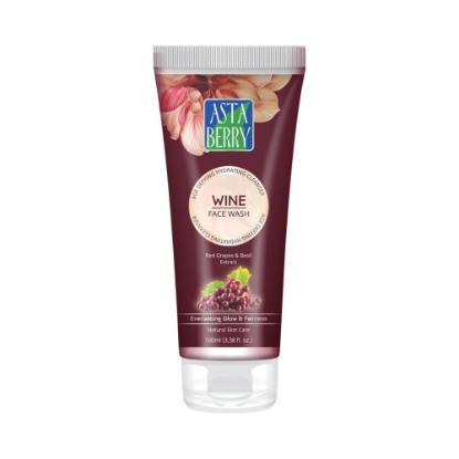 Picture of Asta Berry Wine Face Wash 100ml