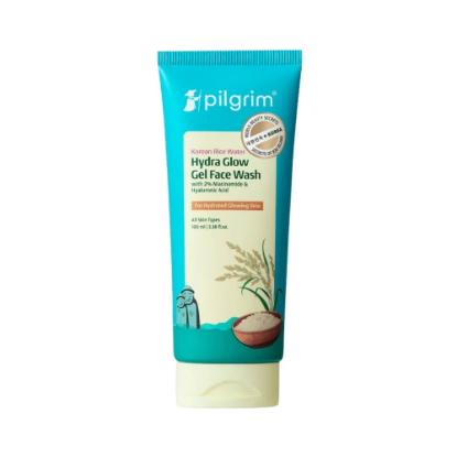 Picture of Pilgrim Korean Rice Water Hydra Glow Gel Face Wash 100ml