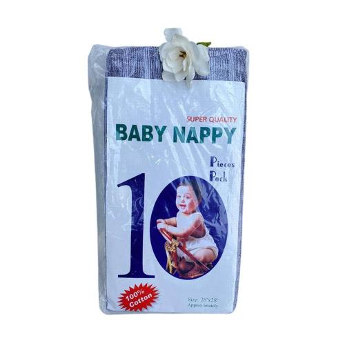 Picture of Baby Nappy Cloth Color 10Pcs