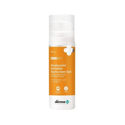Picture of The Derma Co. Hyaluronic Invisible Sunscreen Gel 50gm