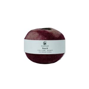 Picture of Ecosoaps Peach Felted Soap 100gm