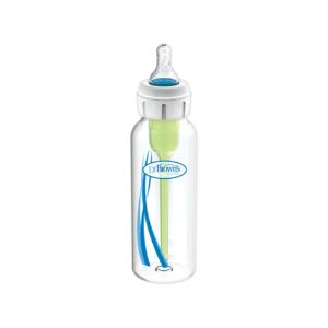 Picture of Dr. Brown's 9oz/270ml Wide-Neck Speciality Feeding System Bottle Level 1 (WB91100-MED)