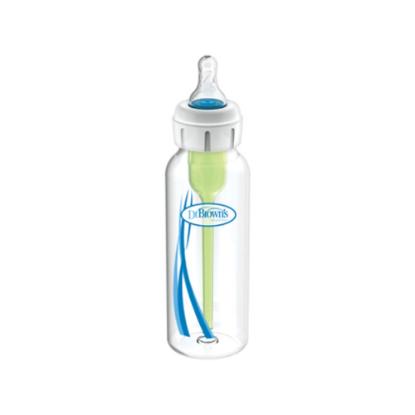 Picture of Dr. Brown's 9oz/270ml Wide-Neck Speciality Feeding System Bottle Level 1 (WB91100-MED)
