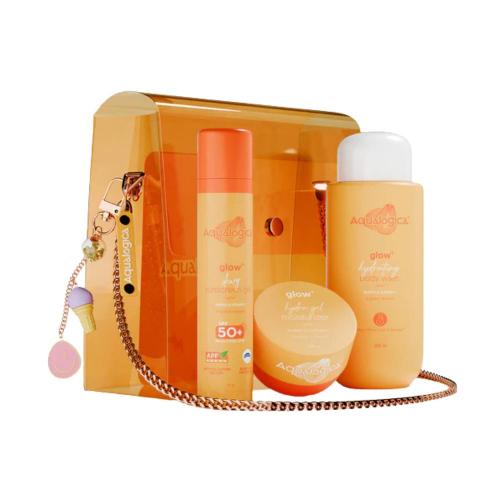 Picture of Aqualogica Glow+ Born To Glow - Gift Set With Sling Bag & Charms