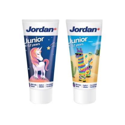 Picture of Jordan Kids Tooth Paste Step 2 (6-12yrs) Grape Flavor, 75gm