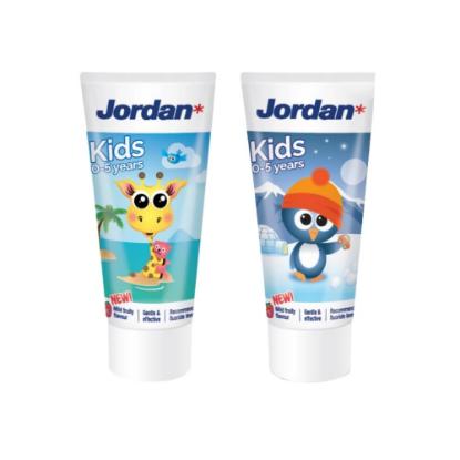 Picture of Jordan Kids Tooth Paste Step 1 (0-5yrs) Strawberry Flavour, 75gm