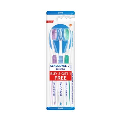 Picture of Sensodyne Toothbrush 2+1 Normal Brush
