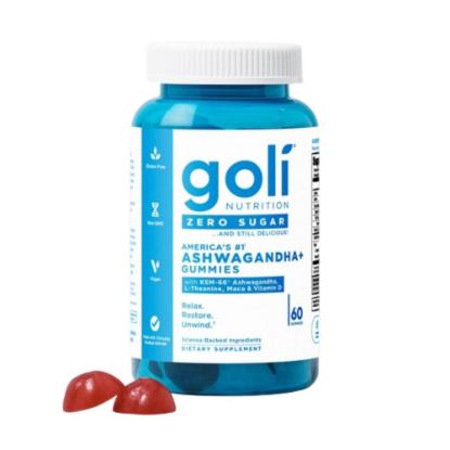 Picture of Goli Zero Sugar Ashwagandha Gummies (60 Gummies)