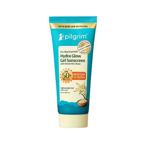 Picture of Pilgrim 5% Niacinamide Hydra Glow Gel Sunscreen SPF 50+ PA++++ 50ml