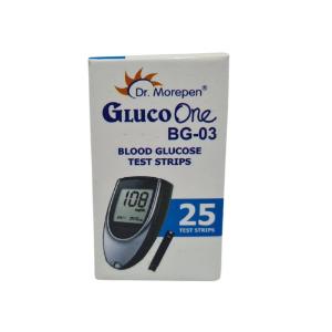 Picture of Dr.morepen Gluco One 25 Strip