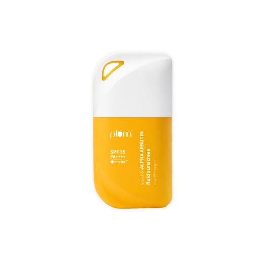 Picture of Plum Yuzu & Alpha Arbutin Weightless Fluid Sunscreen 35 SPF++++ 50gm