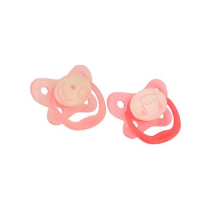 Picture of Dr. Brown's Prevent Glow in the Dark Butterfly Shield Pacifier - Stage 2 (6-12M) - Assorted, 2-Pack (PV22006-ES)