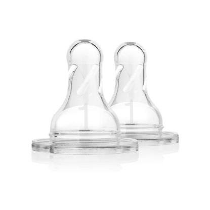 Picture of Dr. Brown's Level 1 Silicone Narrow Nipple, 2-pack (302-INTL)