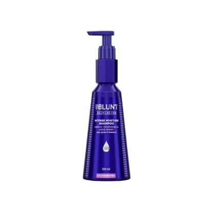 Picture of BBlunt Intense Moisture Shampoo with Jojoba and Vitamin E for Dry & Frizzy Hair 300ml