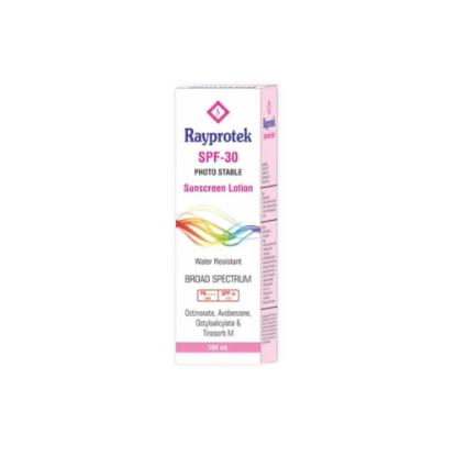 Picture of Rayprotek SPF 30 Photo Stable Sunscreen Lotion 100ml