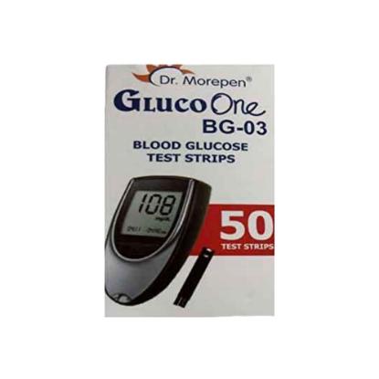 Picture of Dr.Morepen GulcoOne BG03 Blood Glucose Test Strips 50 Strips
