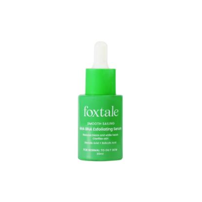 Picture of Foxtale Smooth Sailing AHA BHA Exfoliating Serum for Acne Blackheads & Whiteheads 30ml