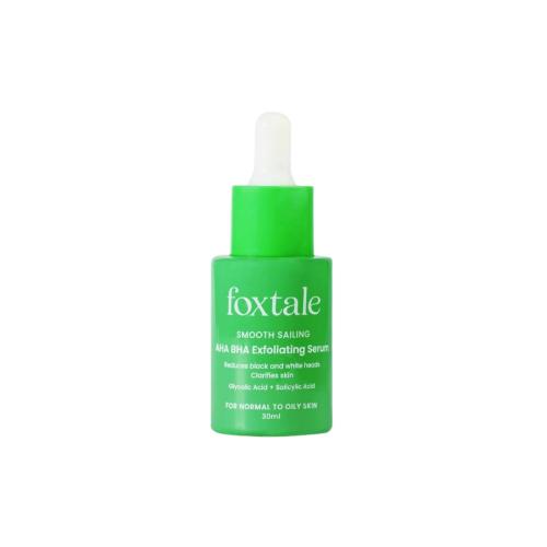 Picture of Foxtale Smooth Sailing AHA BHA Exfoliating Serum for Acne Blackheads & Whiteheads 30ml