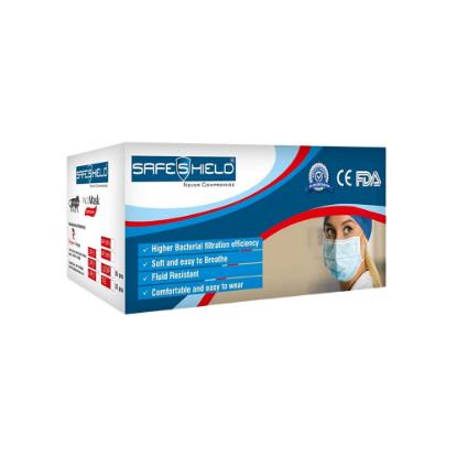 Picture of Best Care Safeshield Disposable 3 Ply Surgical Face Mask - Pack of 50