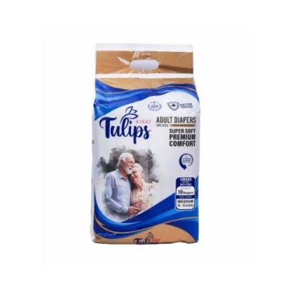 Picture of Birat Tulips Adult Diaper Medium 10Pcs Per Packet