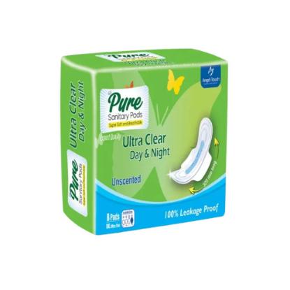Picture of Pure Ultra Clear Day & Night Sanitary Pads 320mm - Pack of 8