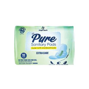 Picture of Pure Extra Care XXL Ultra Thin Heavy Flow Sanitary Pads 320mm - Pack of 10