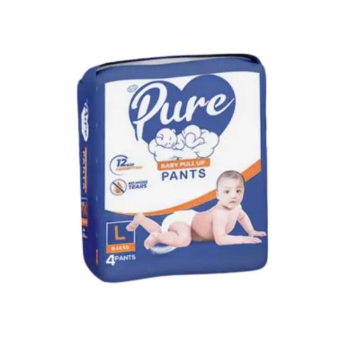 Picture of Pure Pullup Pants Baby Diaper 4pcs, Large