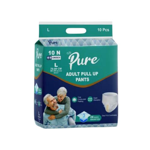Picture of Pure Adult Diaper 10pcs - L