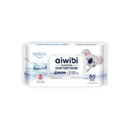 Picture of Aiwibi 99.91% Pure Water D-Panthenol Wipes 80pcs