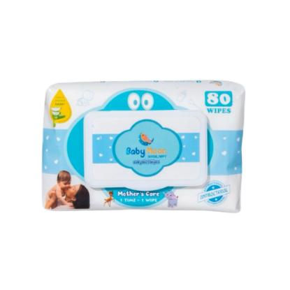 Picture of Baby Moon Baby Wet Wipes - 80 Wipes