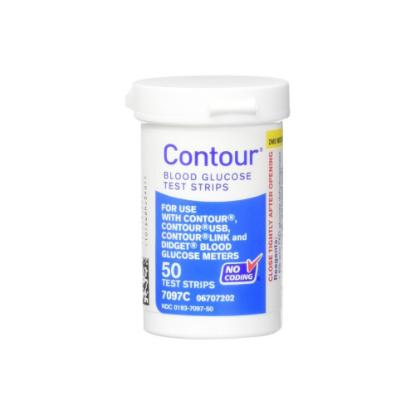 Picture of Contour Blood glucose Test strip 50'Bottle
