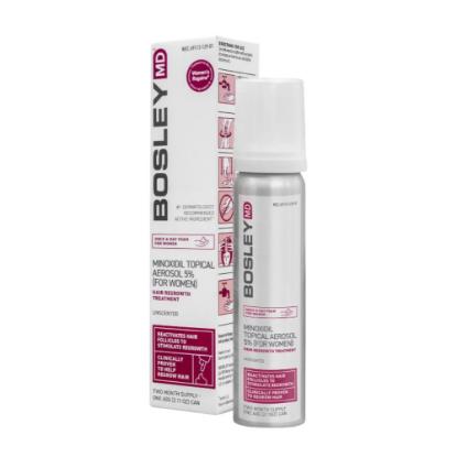 Picture of BosleyMD Women's Extra Strength Minoxidil 5% Topical (Foam) 2 Month Supply