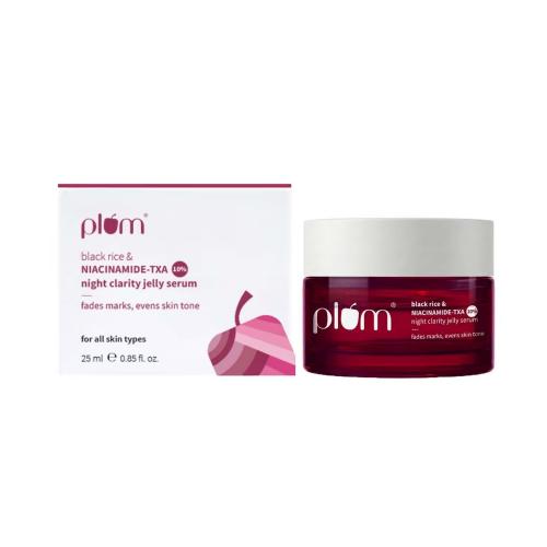 Picture of Plum Black Rice & 10% Niacinamide-TXA Night Clarity Jelly Serum 25ml