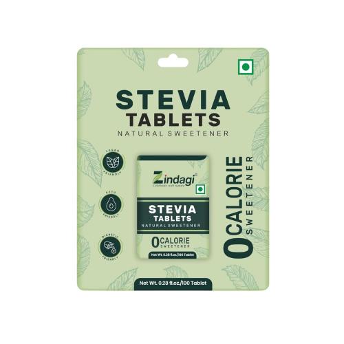 Picture of Zindagi Stevia Sugar-Free Tablets - 100pc