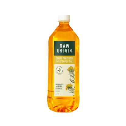 Picture of Raw Origin Cold Pressed Yellow Mustard Oil 1 Litre